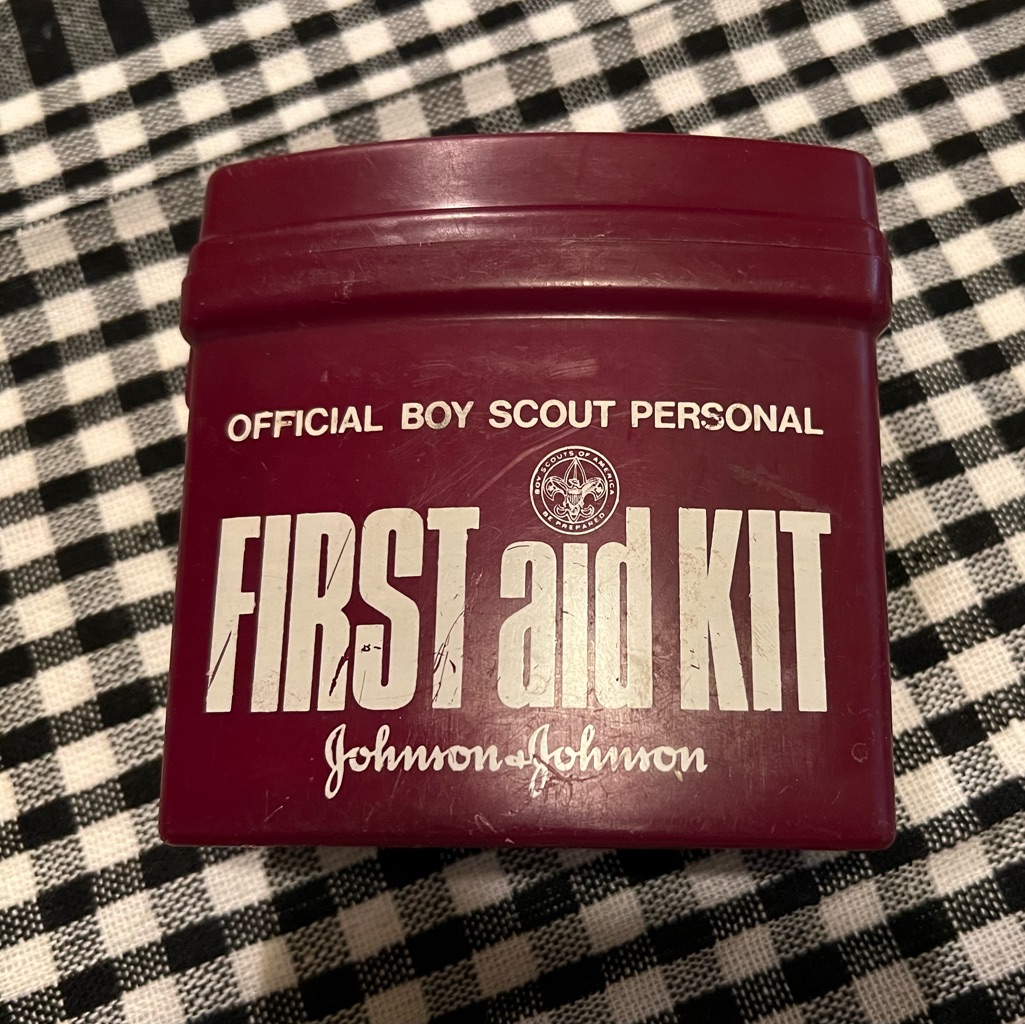 Offical Boy Scout Personal First Aid Kit.